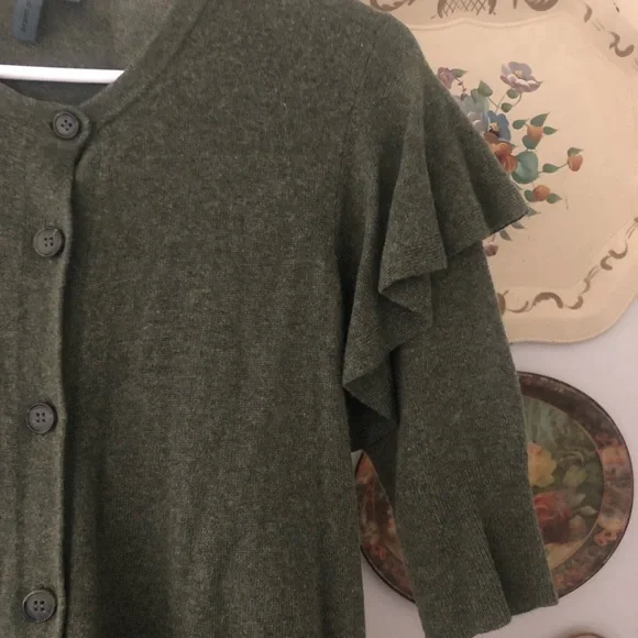 Anthropologie Left of Center Cardigan Sweater - Picture 6 of 7